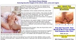Desktop Screenshot of clitoris-size-pictures.com